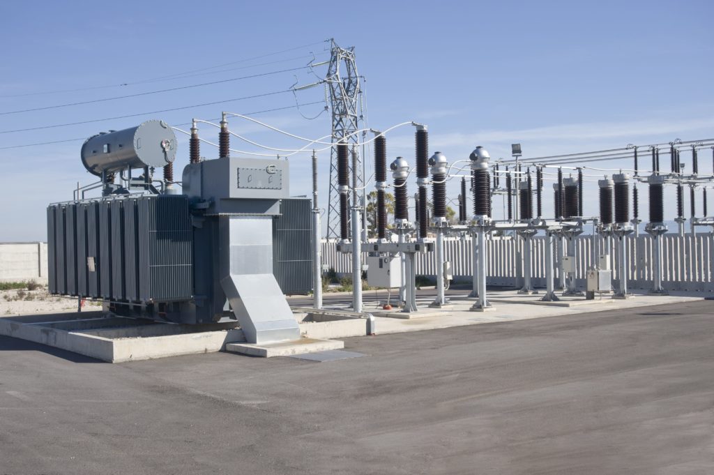 Substation for a Power Plant