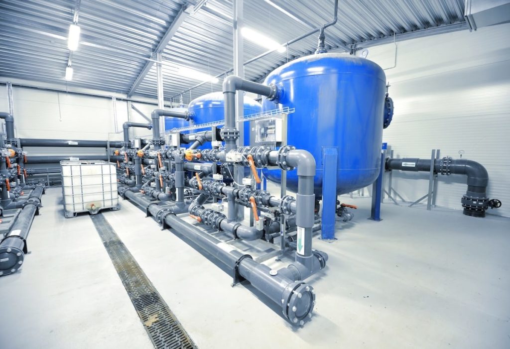 Industrial boiler plant